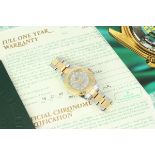ROLEX YACHT MASTER BI COLOUR REFERENCE 168623 WITH PAPERS