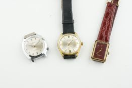 ***TO BE SOLD WITHOUT RESERVE*** GROUP OF THREE VINTAGE WRISTWATCH, includes superoma, not currently