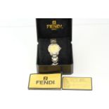 *TO BE SOLD WITHOUT RESERVE* FENDI OROLOGI FASHION WATCH WITH BOX AND PAPERS REFERENCE 3500G, gold