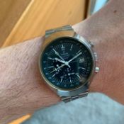 OMEGA SPEEDMASTER PROFESSIONAL MARK III AUTOMATIC CHRONOGRAPH W/ BOX REF. 176.002 CIRCA 1977,