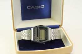 *TO BE SOLD WITHOUT RESERVE* RARE CASIO VINTAGE MELODY ALARM reference 042953, stainless steel