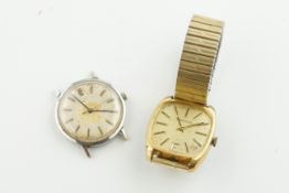 ***TO BE SOLD WITHOUT RESERVE*** PAIR OF VINTAGE WATCHES INCLUDING WEMPE CARAVELLO, wempe is