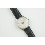 OMEGA DRESS WRISTWATCH REF. 2810-1SC, circular silver dial with hands and hour markers, 35mm