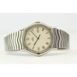 *TO BE SOLD WITHOUT RESERVE* EBEL SPORTS REFERENCE 14535517, white dial with Roman numerals,