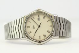 *TO BE SOLD WITHOUT RESERVE* EBEL SPORTS REFERENCE 14535517, white dial with Roman numerals,