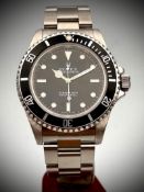 ROLEX SUBMARINER NO DATE 14060 BOX AND PAPERS 1998