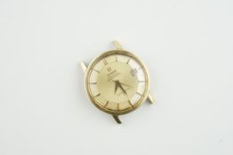 OMEGA CONSTELLATION AUTOMATIC GOLD PLATED WRISTWATCH REF. 168.005, circular pie pan dial with
