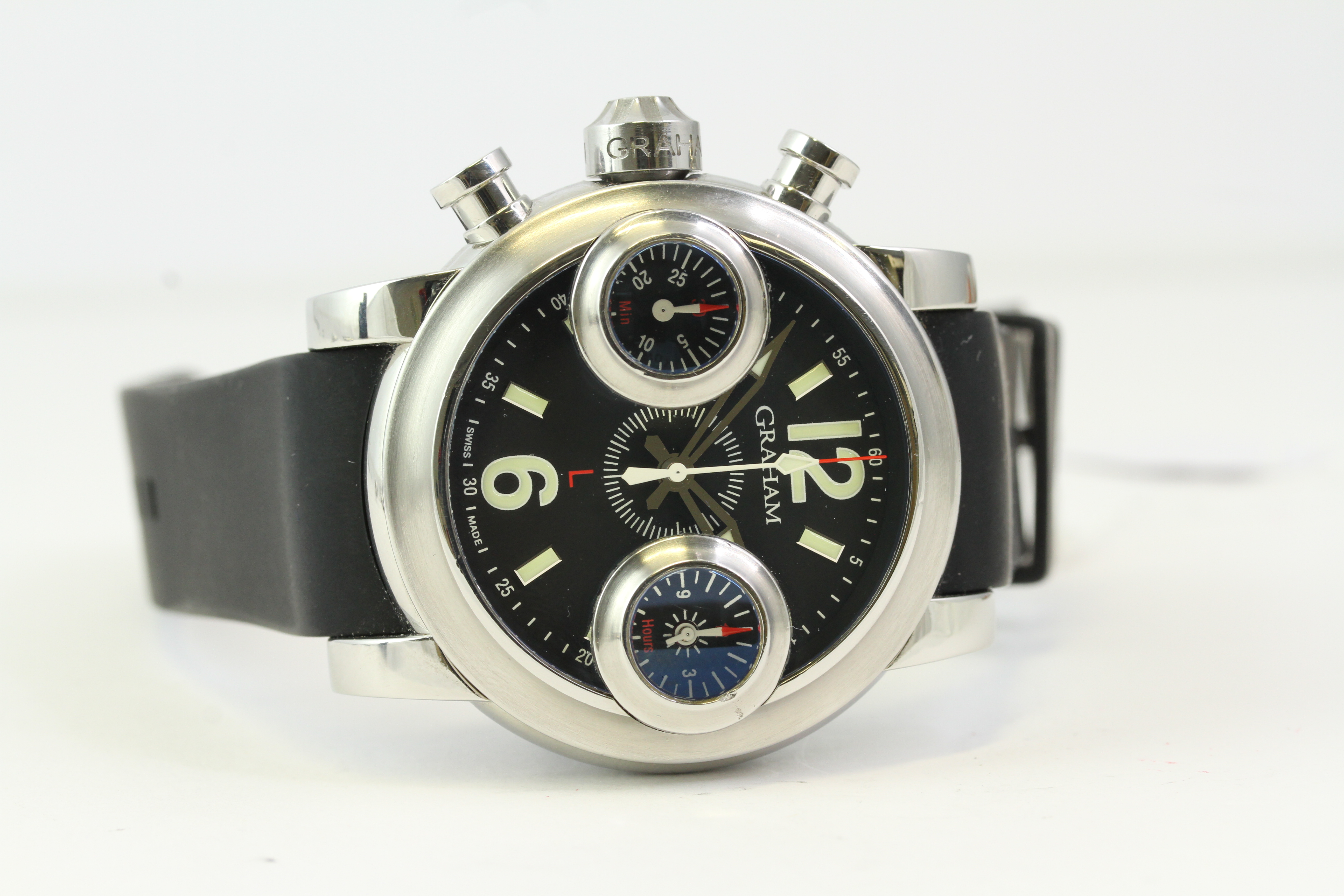 GRAHAM SWORDFISH CHRONOGRAPH LHD - Image 2 of 3