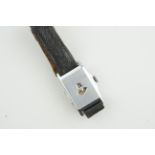 ***TO BE SOLD WITHOUT RESERVE*** VINTAGE JUMP HOUR WRISTWATCH, 26mm stainless steel case with a