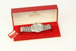 *TO BE SOLD WITHOUT RESERVE* OMEGA SEAMASTER QUARTZ REFERENCE 1342 WITH BOX, TAG & STICKERS,