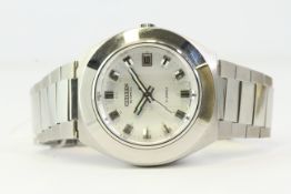 *TO BE SOLD WITHOUT RESERVE* VINTAGE AUTOMATIC 21 JEWEL REFERENCE 6000, circular dial, 37mm