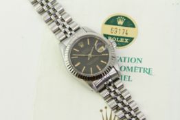 LADIES ROLEX DATEJUST REFERENCE 69174 WITH PAPERS 1987