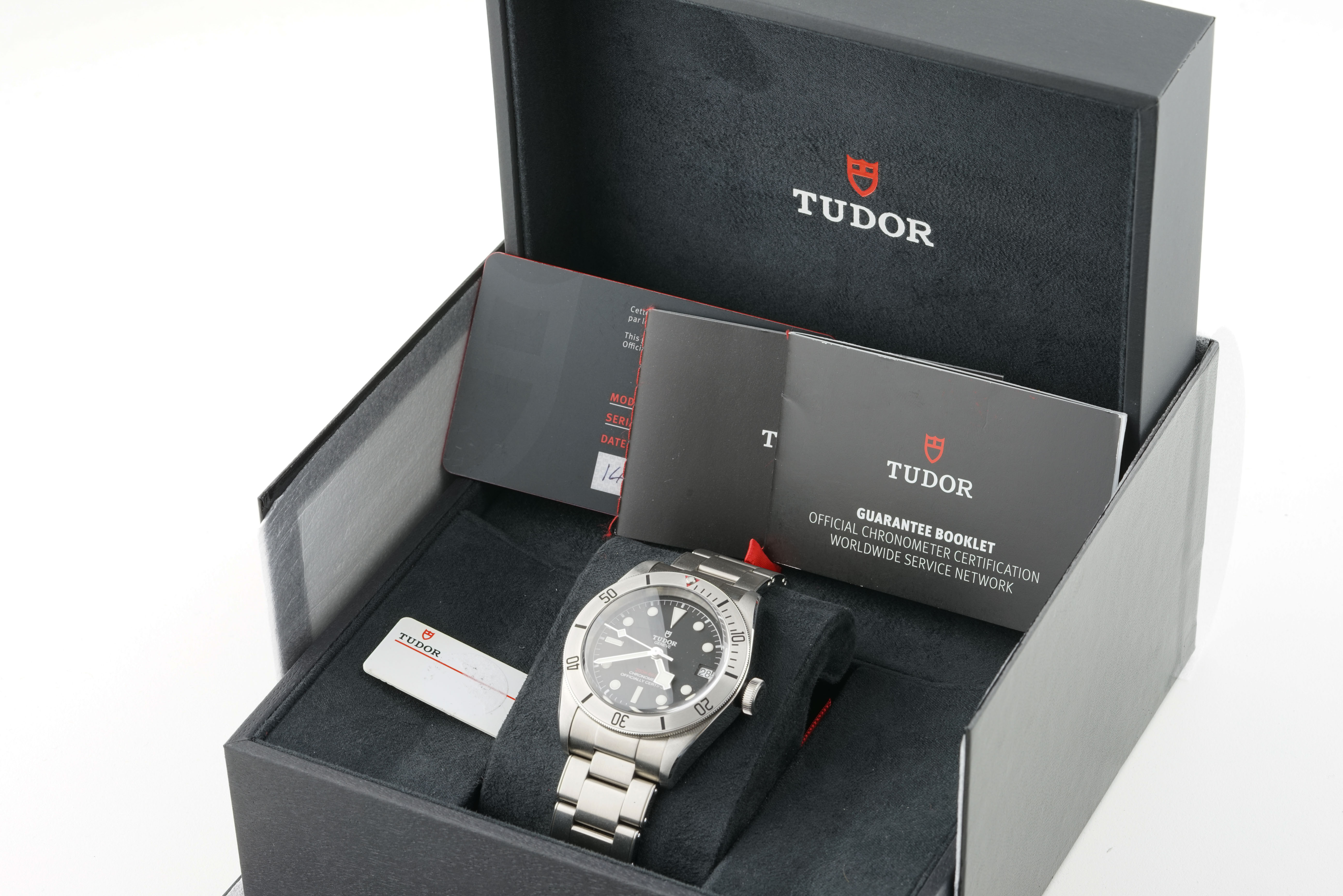 TUDOR HERITAGE BLACK BAY 41 BRAND NEW UNWORN W/ BOX & GUARANTEE PAPERS REF. 79730