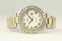 ROLEX DATEJUST 36 STEEL AND GOLD REFERENCE 116233