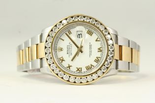 ROLEX DATEJUST 36 STEEL AND GOLD REFERENCE 116233