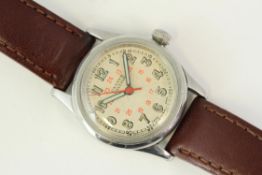 VITNATE ROLEX OYSTER RALEIGH REFERENCE 3478 CIRCA 1942, cream dial with Arabic numerals, inner 24