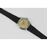 VINTAGE TUDOR OYSTER ELEGANTE REFERENCE 7960 CIRCA 1961, circular patina dial with baton hour