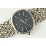 925 SILVER OMEGA MECHANICAL WRISTWATCH