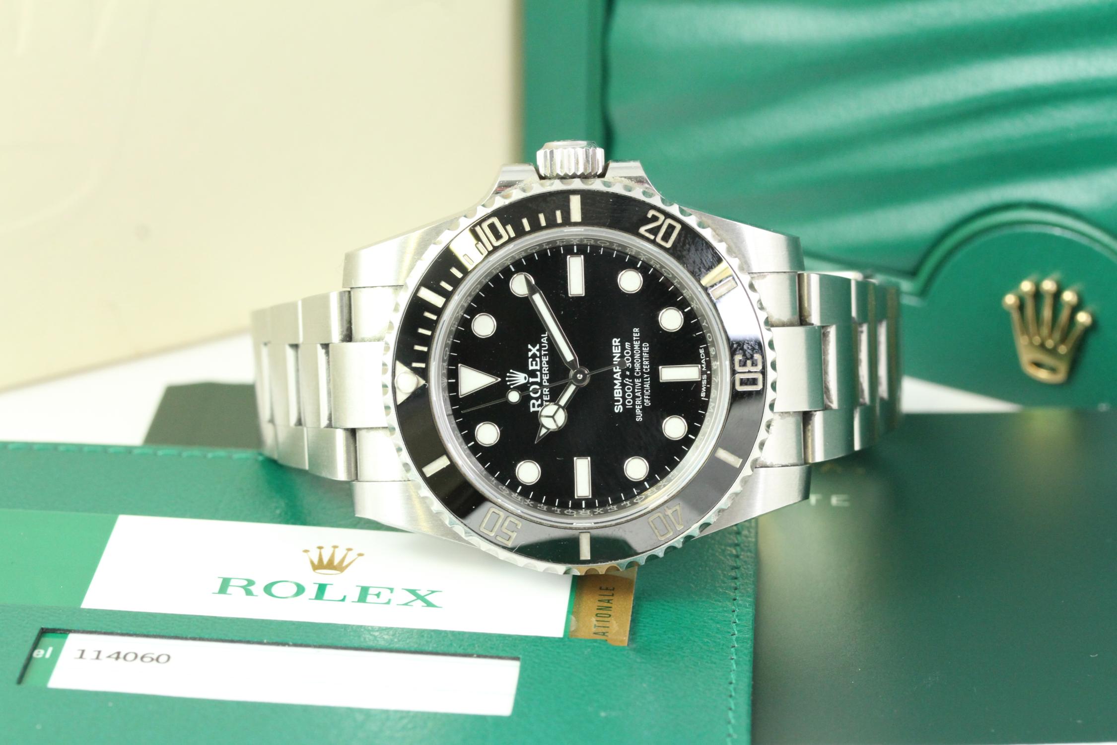 ROLEX SUBMARINER 114060 BOX AND PAPERS 2018 - Image 3 of 4