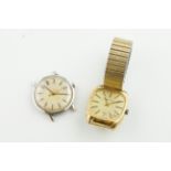 ***TO BE SOLD WITHOUT RESERVE*** PAIR OF VINTAGE WATCHES INCLUDING WEMPE CARAVELLO, wempe is