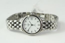 LONGINES FLAGSHIP AUTOMATIC REFERENCE L4.274.4, white dial, 26mm stainless steel case and