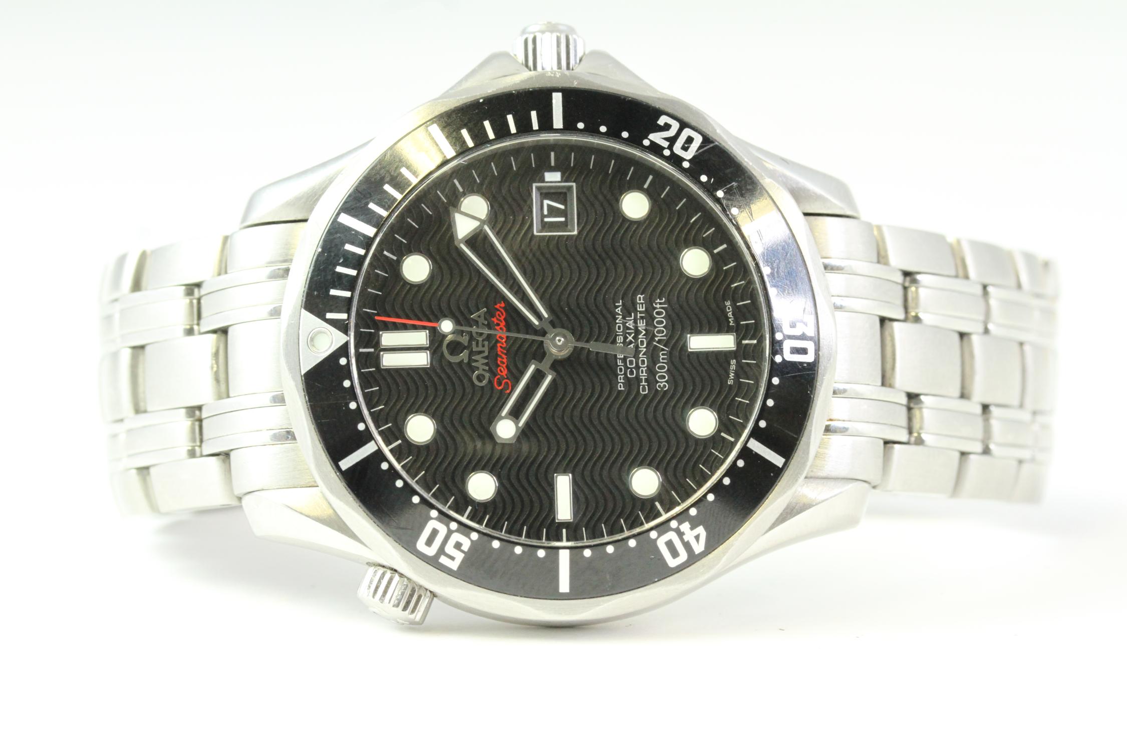 OMEGA SEAMASTER 300 CO-AXIAL AUTOMATIC WITH BOX CIRCA 2008 - Image 3 of 5