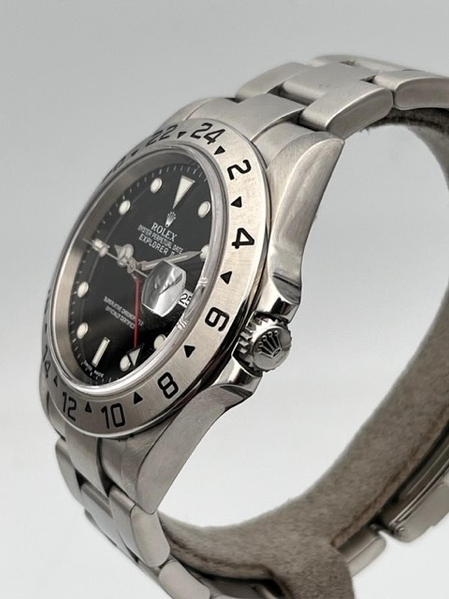 ROLEX EXPLORER 2 16750 BOX AND PAPERS 2004 - Image 5 of 7