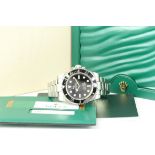 ROLEX SUBMARINER 114060 BOX AND PAPERS 2018