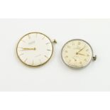 ***TO BE SOLD WITHOUT RESERVE*** PAIR OF WATCH PARTS INCLUDING RECORD, record dial movement and