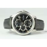 MAURICE LACROIX PONTOS LIMITED EDITION 'SHOOTING STARS BENEFIT' CHRONOGRAPH AUTOMATIC, black dial,