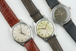 ***TO BE SOLD WITHOUT RESERVE*** GROUP OF THREE VINTAGE WATCHES, lot includes buren, henri blnac and