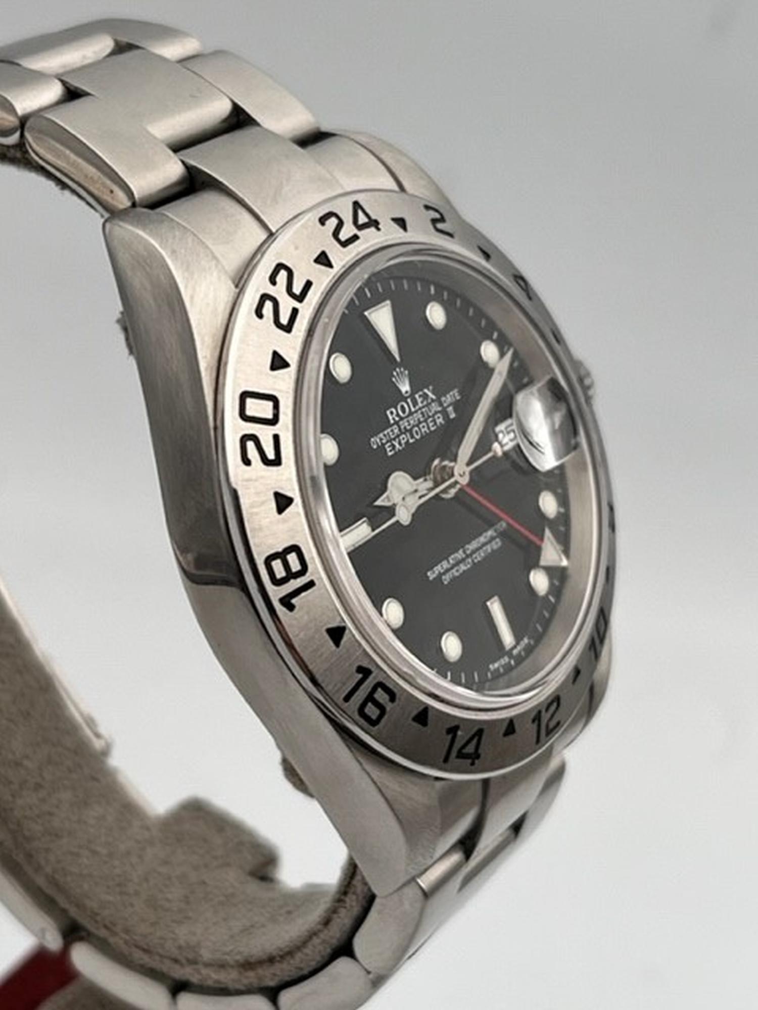 ROLEX EXPLORER 2 16750 BOX AND PAPERS 2004 - Image 4 of 7