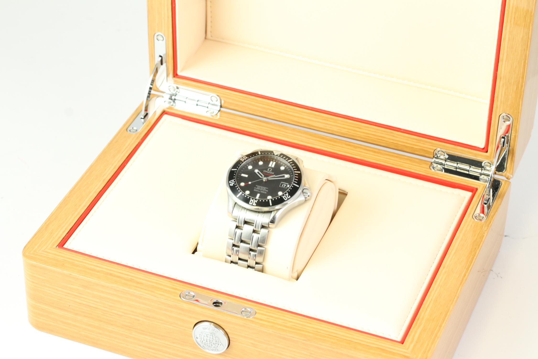 OMEGA SEAMASTER 300 CO-AXIAL AUTOMATIC WITH BOX CIRCA 2008