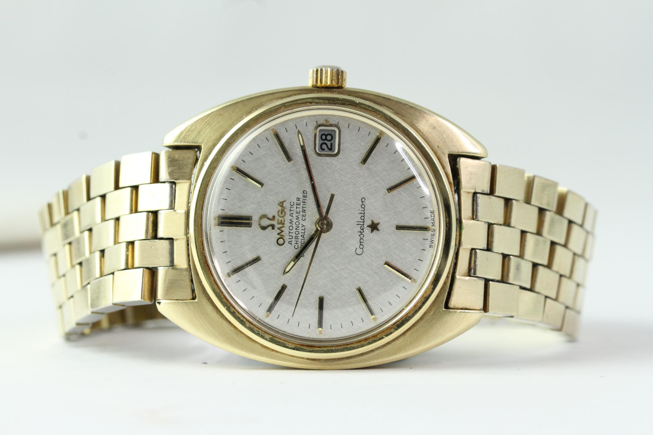 VINTAGE OMEGA CONSTELLATION REFERENCE 168.017 WITH PAPERS 1973 - Image 3 of 3