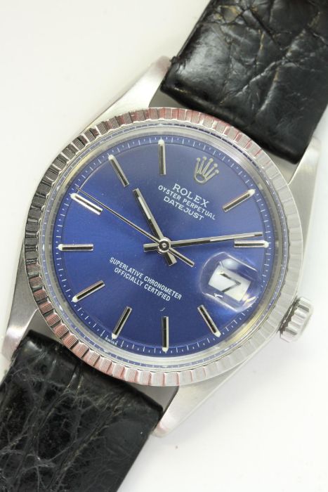 ROLEX DATEJUST 1603 WITH BOX CIRCA 1978 - Image 2 of 6