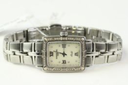 RAYMOND WEIL REF 6790, DIAMOND SET, mother of pearl dial, stainless steel 24mm, quartz