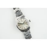 ROLEX OYSTER PERPETUAL OCC DIAL WRISTWATCH REF. 6284, circular silver dial with hour markers and