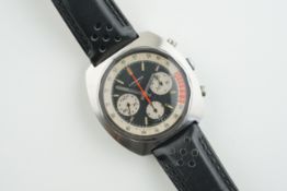 LONGINES 'WATER SKI' VALJOUX 72 CHRONOGRAPH WRISTWATCH REF. 8226, circular triple register dial with