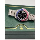 ROLEX GMT-MASTER "PEPSI" 16700 WITH BOX 1996