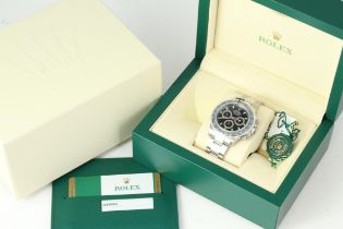 ROLEX DAYTONA 116500LN BOX AND PAPERS 2018 WITH STICKERS
