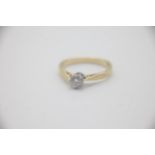 Fine 18ct Gold Soltaire Diamond RingFully hallmarked set with a Brilliant Cut Diamond measuring