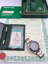 ROLEX SEA-DWELLER 16660 BOX AND PAPERS 1983