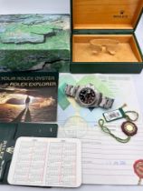 ROLEX EXPLORER 2 16750 BOX AND PAPERS 2004