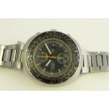 VINTAGE SEIKO CHRONOGRAPH 'CALCULATOR' AUTOMATIC REFERENCE 6138-7000