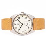 GENTLEMAN'S UNIVERSAL GENEVE "FS" ITALIAN RAILWAY WATCH "MARK 2", REF. 864 107, CIRCA. 1966/69,