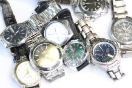 *TO BE SOLD WITHOUT RESERVE* Collection of 9 Wristwatches, including Vostok, Seiko & Storm