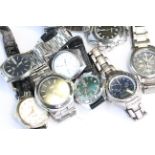 *TO BE SOLD WITHOUT RESERVE* Collection of 9 Wristwatches, including Vostok, Seiko & Storm