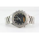 *PRIVATE COLLECTION* BREITLING PLUTON NAVITIMER 3100 REFERENCE A51037, circular black dial with