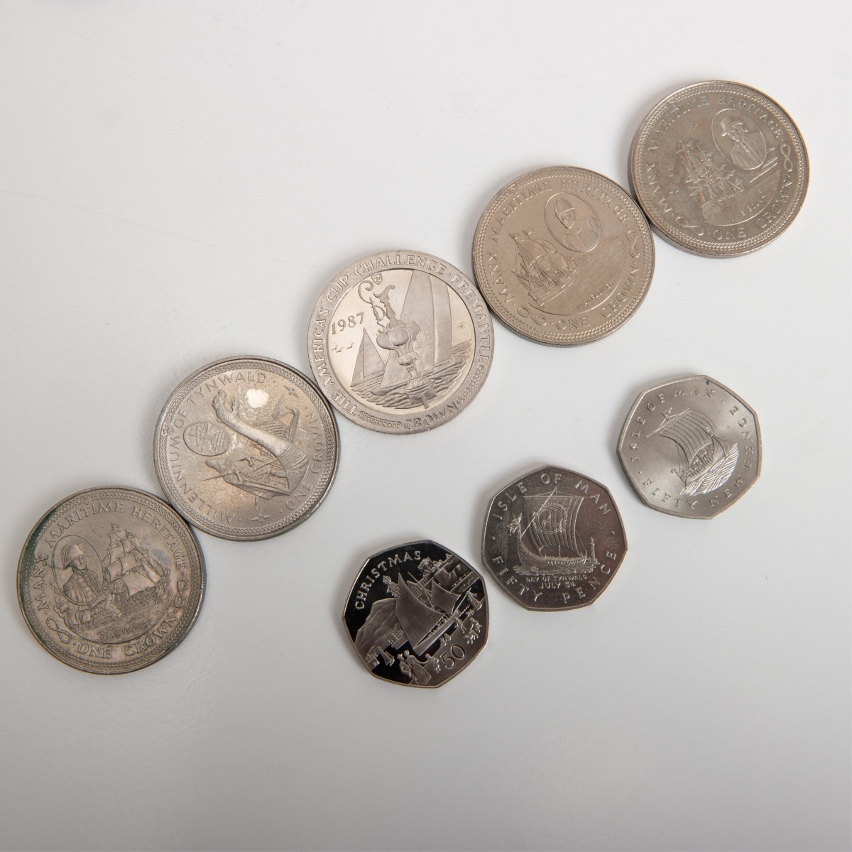 Group of 17 Isle of Man Coins - Image 5 of 6