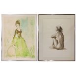 Two Framed Wall Art Paintings